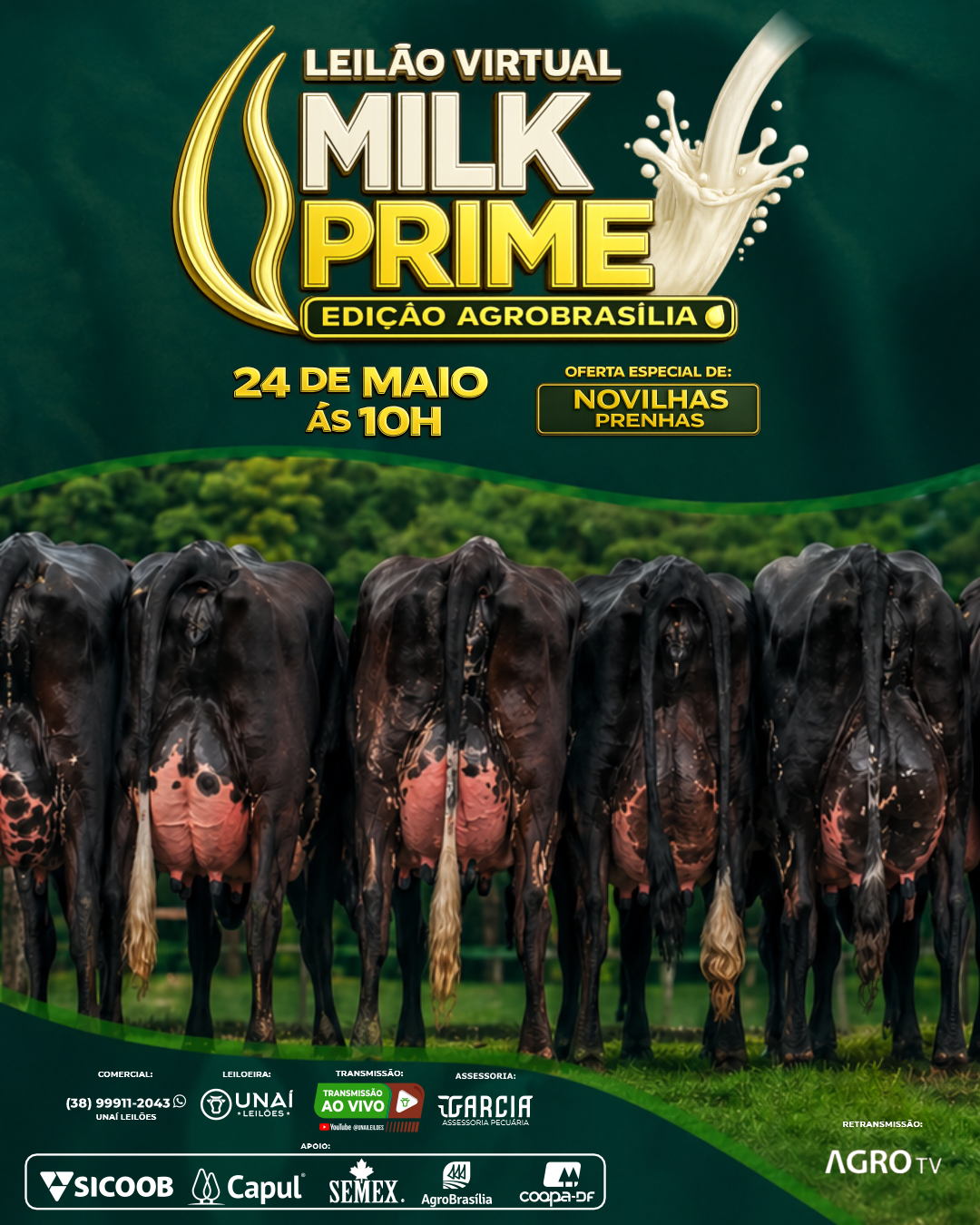 LEIL�O VIRTUAL MILK PRIME - EDI��O AGROBRAS�LIA